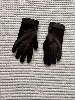 Noble Equestrian Perfect Fit Riding Gloves Black Size 7 Women’s Medium